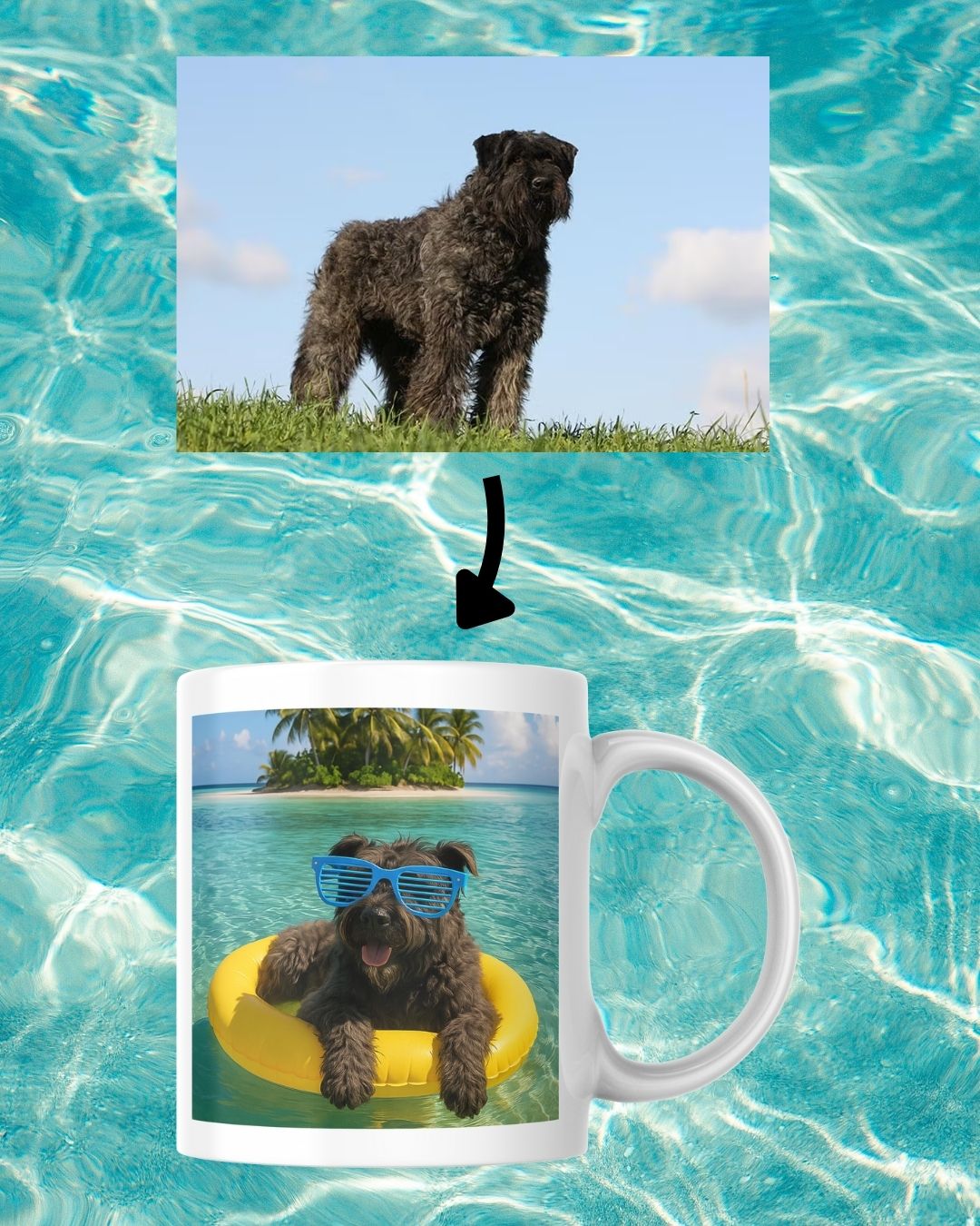Personalisert hundekopp - HundeKoppen