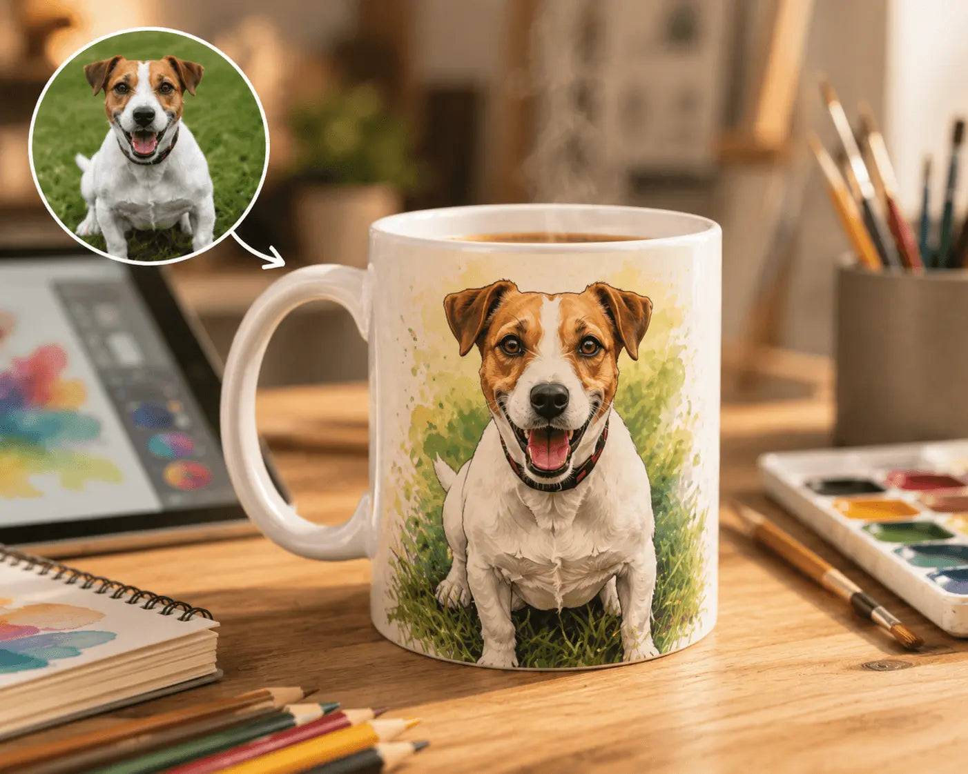 Personlig hundekopp – Din beste venn på favorittkoppen - HundeKoppen