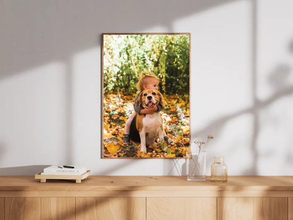 Personlig hundeplakat – Gjør hunden din til veggkunst - HundeKoppen
